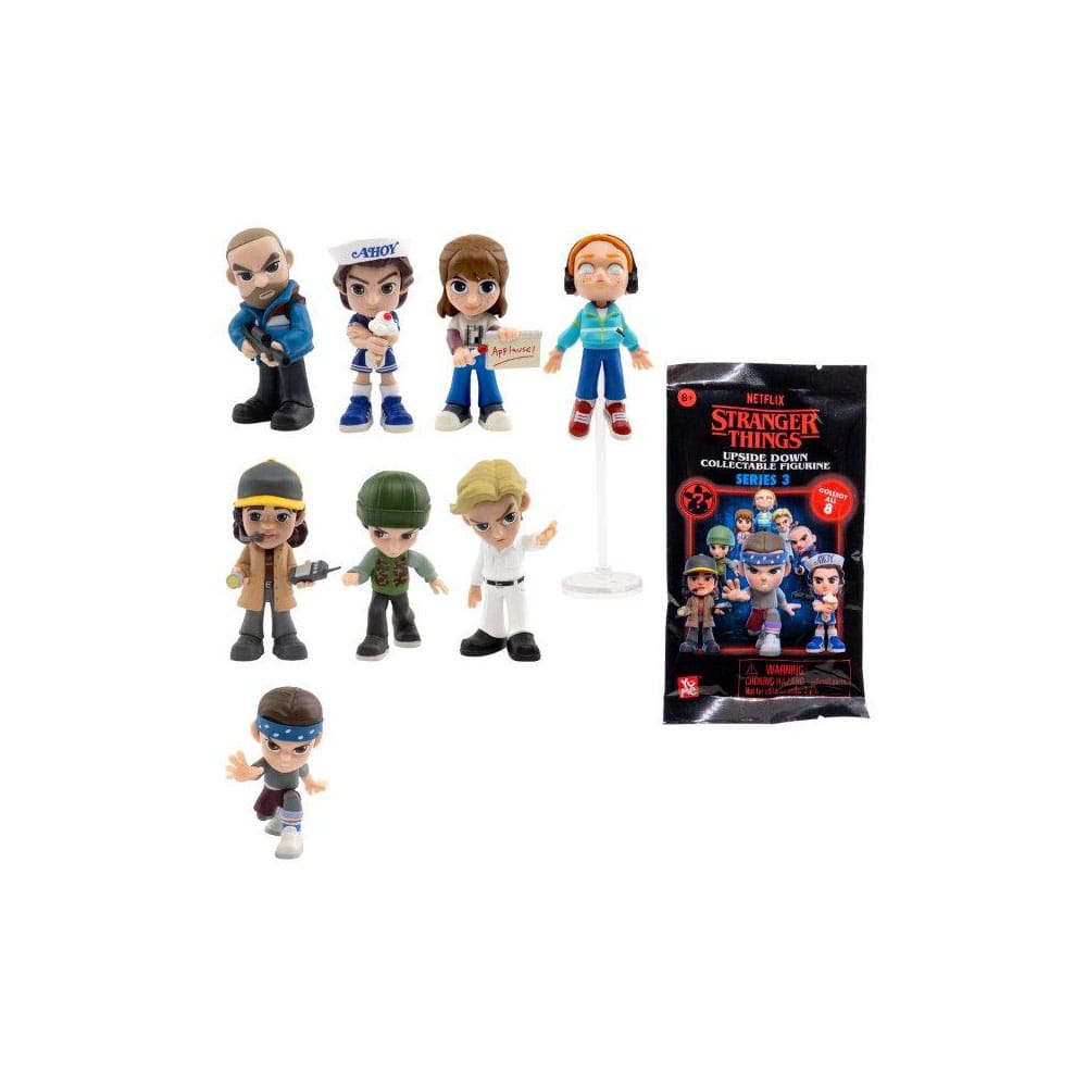 Otra imagen de Stranger Things - sobre sorpresa con una figura mini